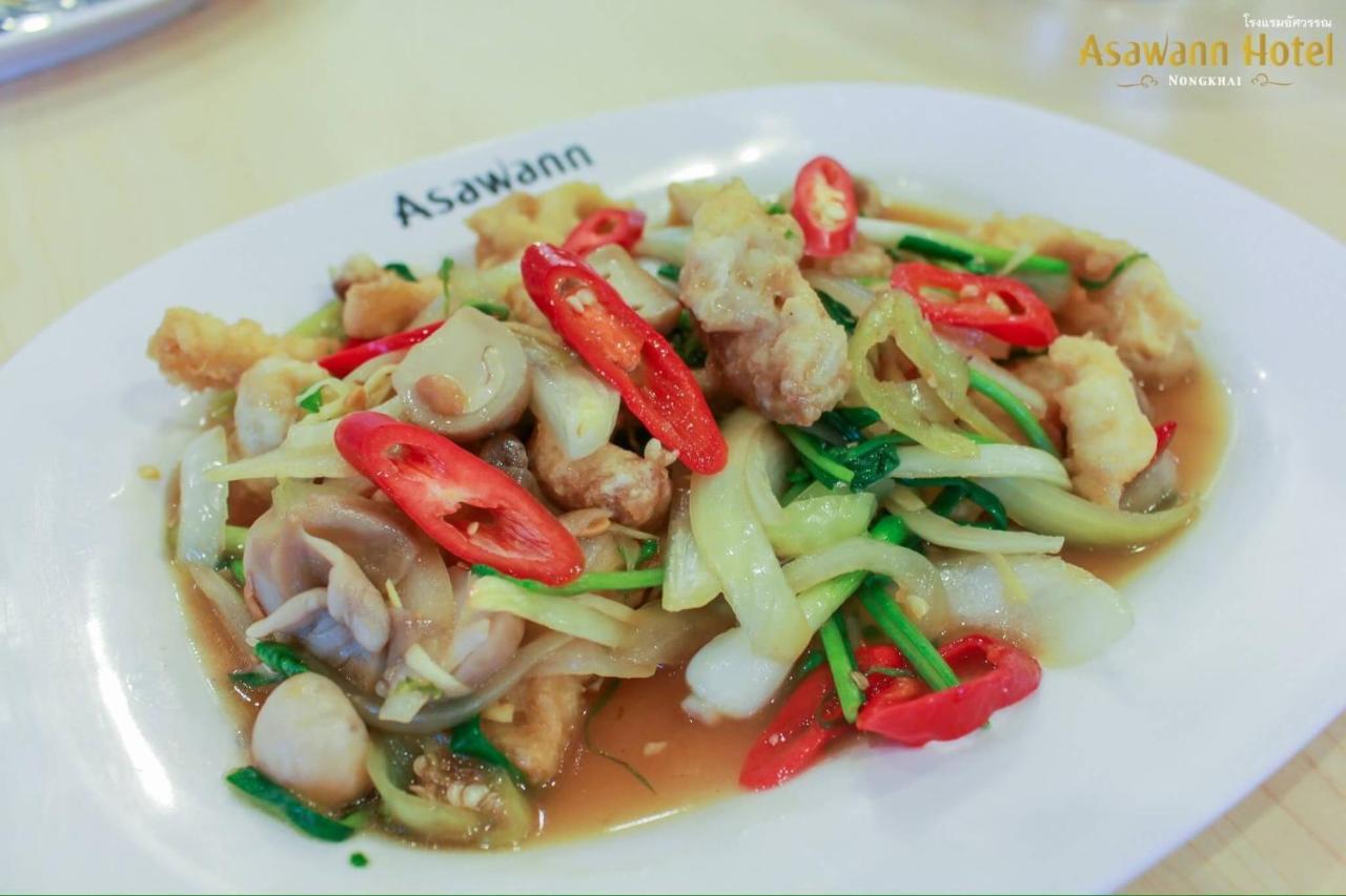 Asawann Hotel Nongkhai Nong Khai Dış mekan fotoğraf