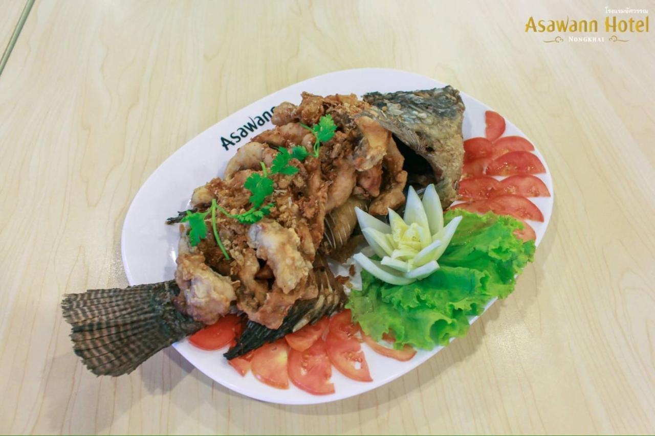 Asawann Hotel Nongkhai Nong Khai Dış mekan fotoğraf