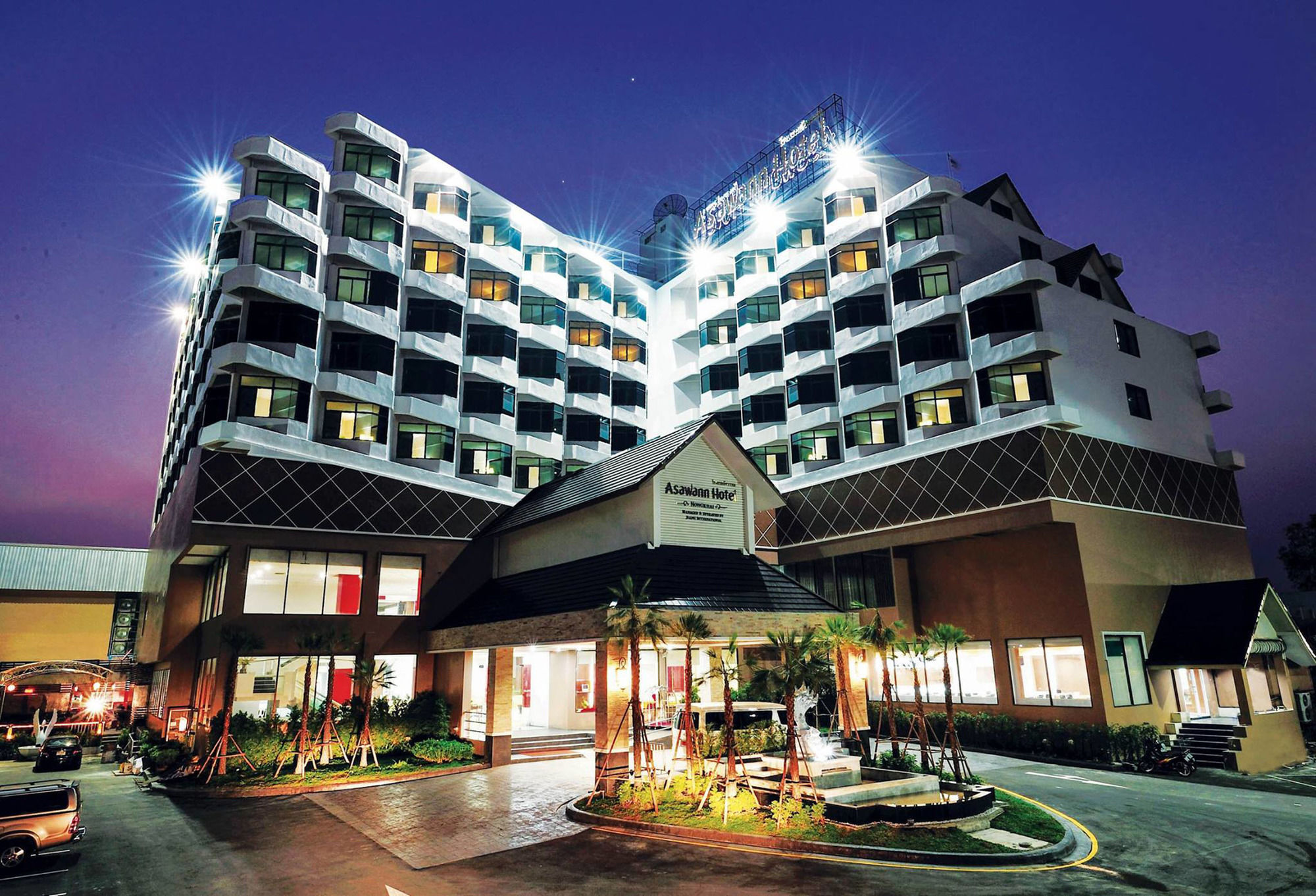 Asawann Hotel Nongkhai Nong Khai Dış mekan fotoğraf